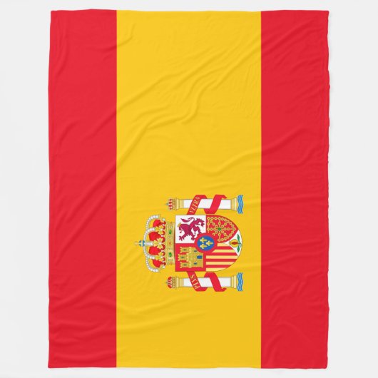 Spanien Fleecedecke (Vorderseite)