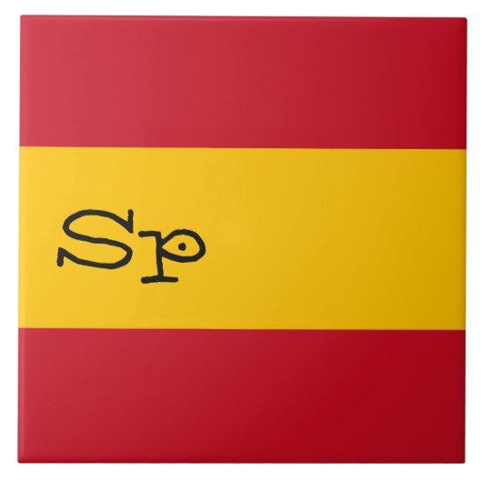 SPANIEN FLIESE (Vorderseite)