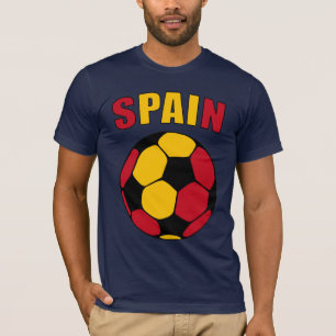 Spanien Footy (dunkel) T-Shirt