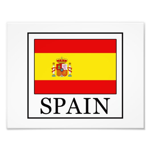 Spanien Fotodruck (Vorne)