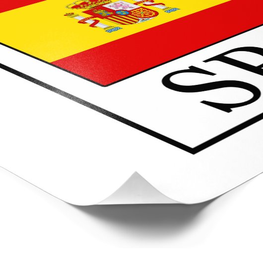 Spanien Fotodruck (Ecke)