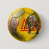 Spanien Fußball Button (Vorderseite)