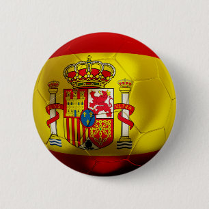 Spanien-Fußball Button