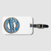 Spanien Fußball Champions Logo. Gepäckanhänger (Vorderseite (Horizontal))