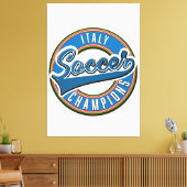 Spanien Fußball Champions Logo. Leinwanddruck (Insitu (Wohnzimmer))
