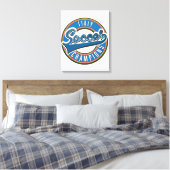 Spanien Fußball Champions Logo. Leinwanddruck (Insitu (Schlafzimmer))