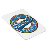 Spanien Fußball Champions Logo. Magnet (Rechte Seite)
