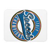 Spanien Fußball Champions Logo. Magnet (Horizontal)