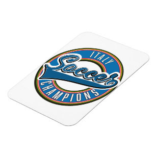 Spanien Fußball Champions Logo. Magnet