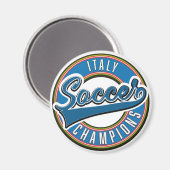 Spanien Fußball Champions Logo. Magnet (Vorderseite/Rückseite)