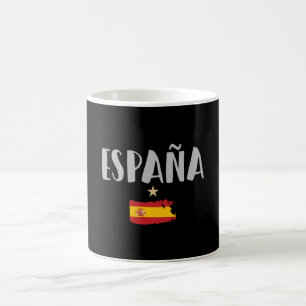 Spanien Fußball Fan-Shirt Flagge Kaffeetasse
