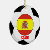 Spanien-Fußball-Fan-Verzierung 2010 Keramikornament (Rechts)