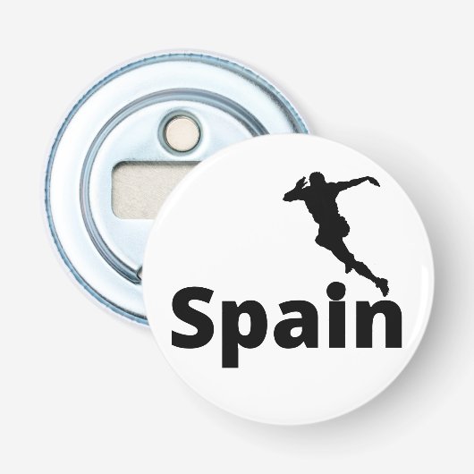 Spanien Fußball Flaschenöffner (Vorderseite)