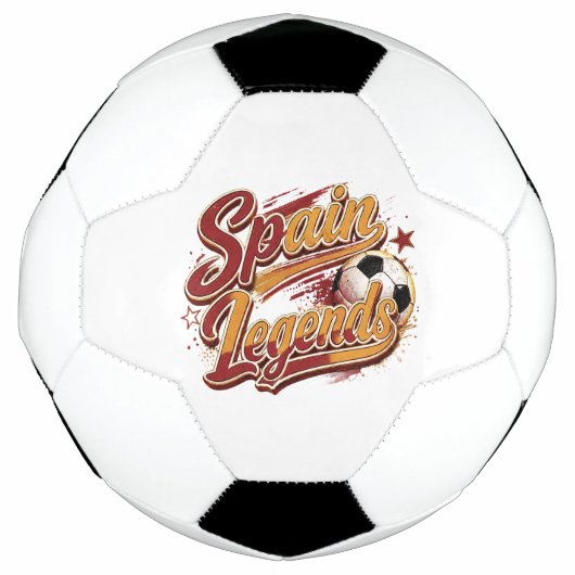 Spanien Fußball & Fußballgeschenk (Vorderseite)