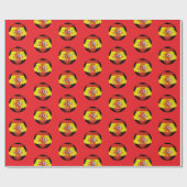 Spanien Fußball Geschenkpapier (Flach)