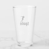 Spanien Fußball, Glas (Rückseite)