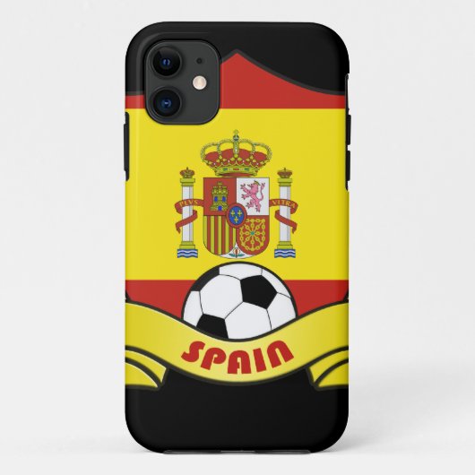 Spanien-Fußball iPhone 5 Abdeckung Case-Mate iPhone Hülle (Rückseite)