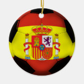 Spanien Fußball Keramikornament (Vorne)