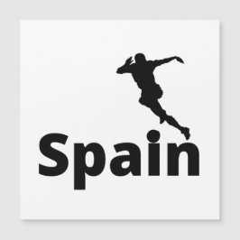 Spanien Fußball Magnetkarte