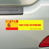 Spanien Fußball-Oberster Autoaufkleber (Auf Auto)