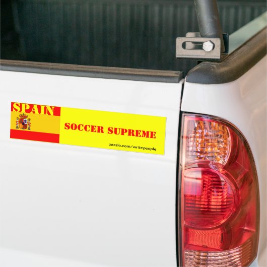 Spanien Fußball-Oberster Autoaufkleber (Auf Lkw)