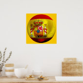 Spanien Fußball Poster (Küche)