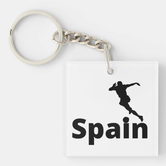 Spanien Fußball Schlüsselanhänger (Vorderseite)