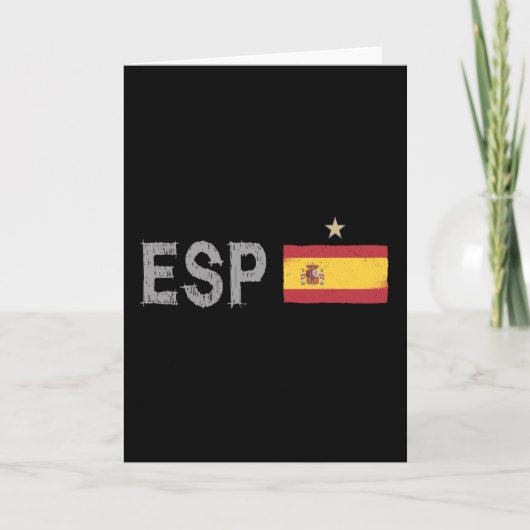 Spanien Fußball-Shirt Spanische Flagge Karte (Vorderseite)