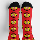 Spanien Fußball Socken (Oben)