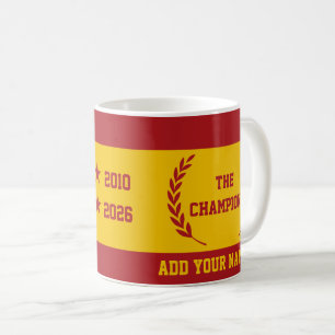 Spanien Fußball Spaß Geschenktasse Weltmeister Kaffeetasse