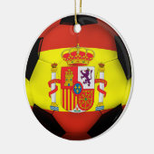 Spanien Fußball Sport Keramik Ornament (Links)