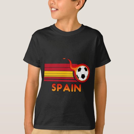 Spanien-Fußball T-Shirt (Vorderseite)