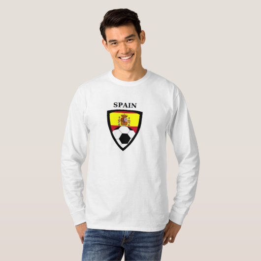 Spanien-Fußball T-Shirt (Vorne ganz)