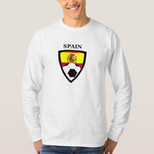 Spanien-Fußball T-Shirt (Vorderseite)