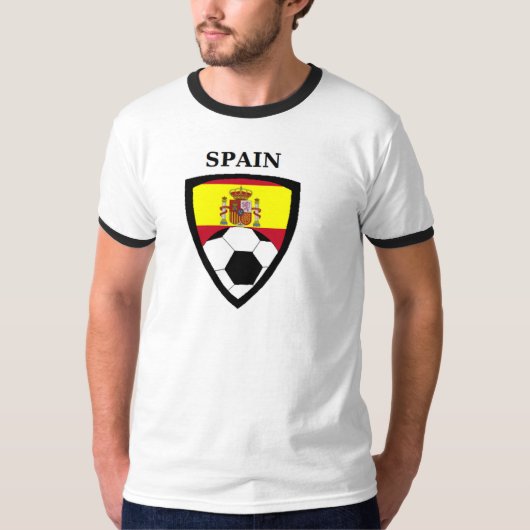 Spanien-Fußball T-Shirt (Vorderseite)