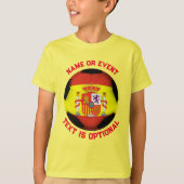 Spanien Fußball T-Shirt (Vorderseite)