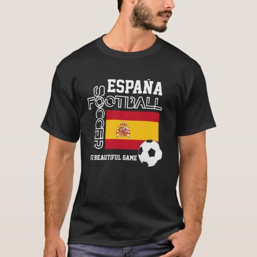SPANIEN Fußball T - Shirt (Vorderseite)