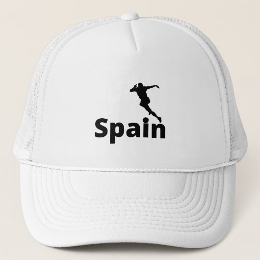 Spanien Fußball Truckerkappe (Vorderseite)