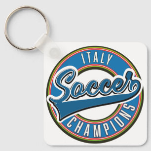 Spanien Fußballmeister-Logo. Schlüsselanhänger