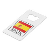 Spanien Geldbeutel Flaschenöffner (Vorderseite Schrägansicht)