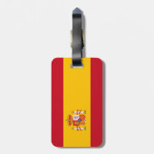 Spanien Gepäckanhänger (Rückseite vertikal)
