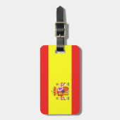 Spanien Gepäckanhänger (Vorderseite vertikal)