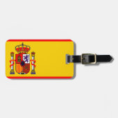 Spanien Gepäckanhänger (Vorderseite horizontal)