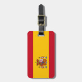 Spanien Gepäckanhänger (Vorderseite vertikal)