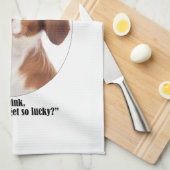 Spanien Geschirrtuch (Viertel Falte)