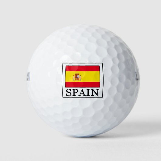 Spanien Golfball (Vorderseite)