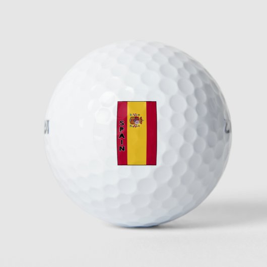 Spanien Golfball (Vorderseite)