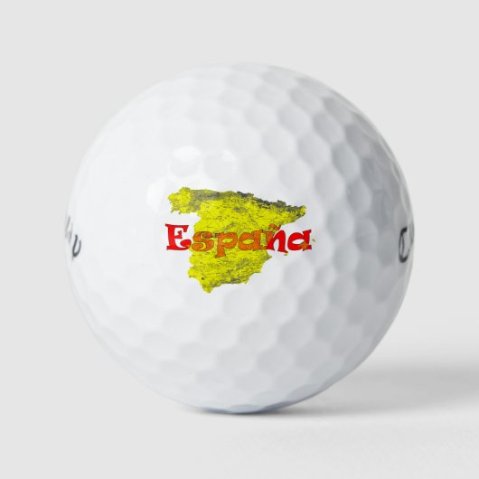 Spanien Golfball (Vorderseite)