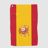 Spanien Golfhandtuch (Vorderseite)