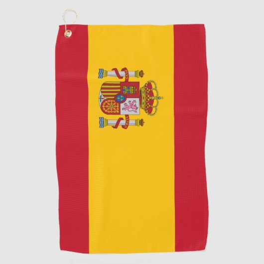 Spanien Golfhandtuch (Vorderseite)